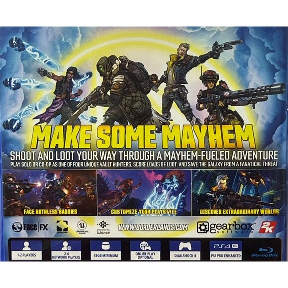 PS4 - Borderlands 3 - Gearbox 2K - Video Game - Picture 8 of 10
